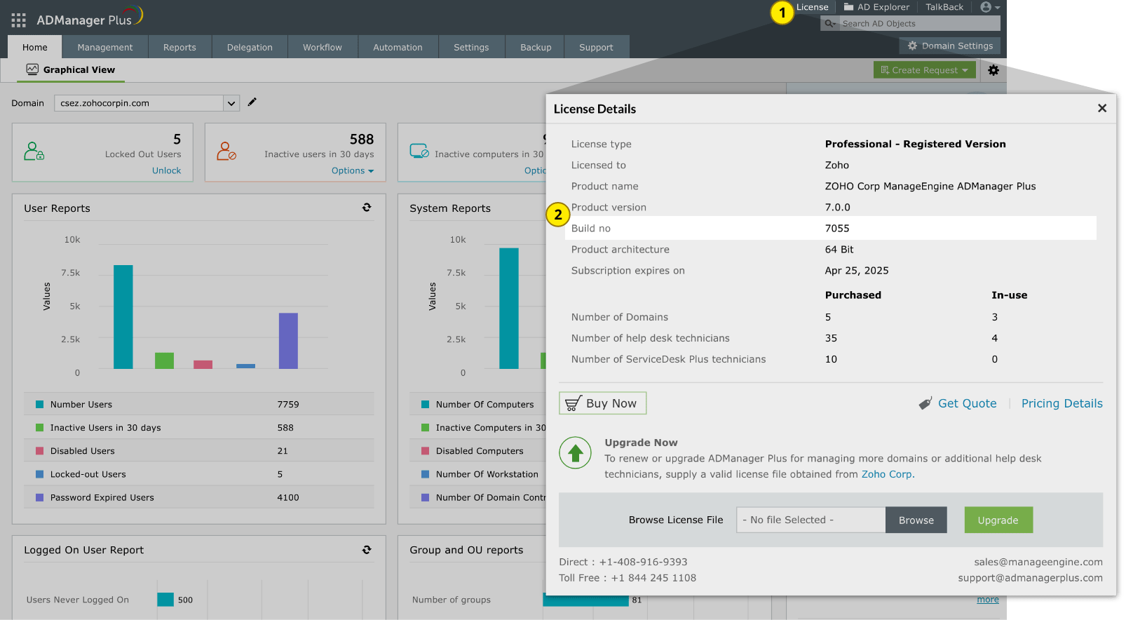 Mô hình triển khai phần mềm quản lý dịch vụ IT Helpdesk ManageEngine ServiceDesk Plus