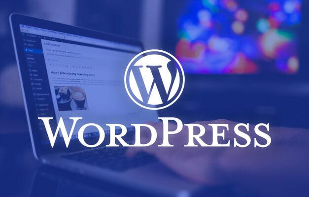 Giao diện website WordPress thiết kế theo mẫu có sẵn