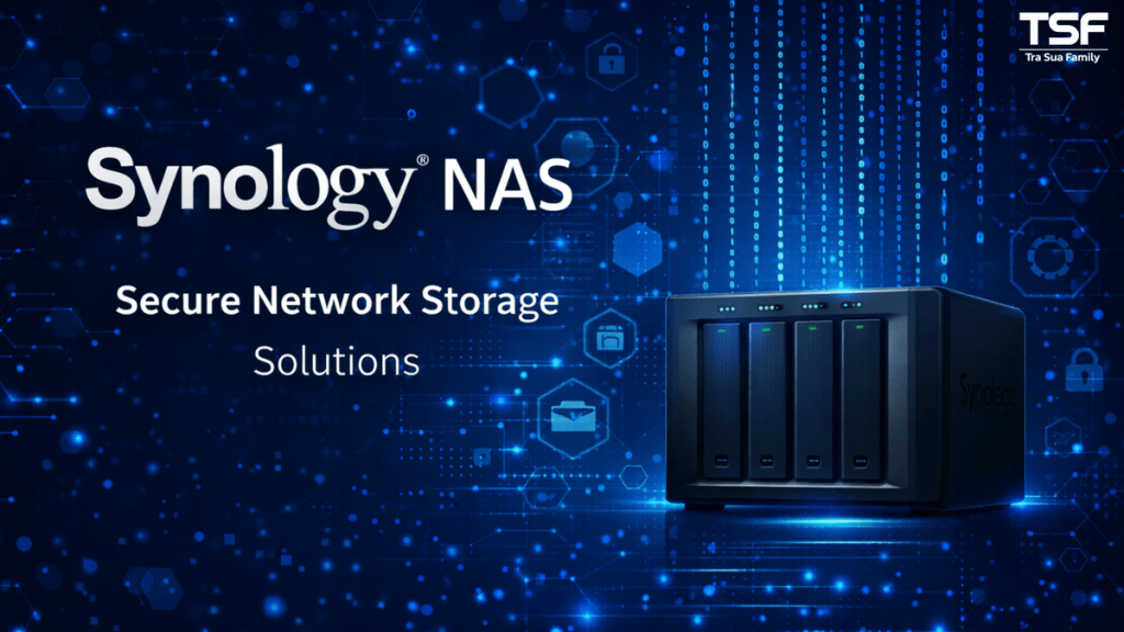 NAS Synology – thiết bị lưu trữ mạng và sao lưu dữ liệu cho doanh nghiệp. Cấu hình NAS Synology