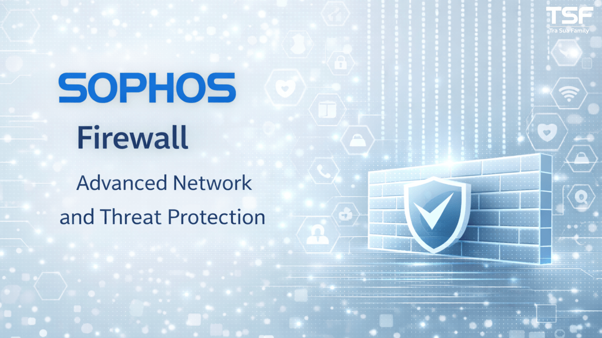 Sophos Firewall – advanced enterprise network protection