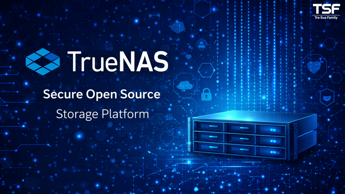 TrueNAS – secure NAS storage and data backup solution